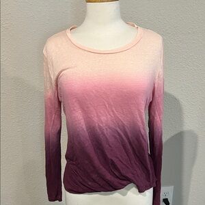YFB Ombre Pink and Purple Women's Top